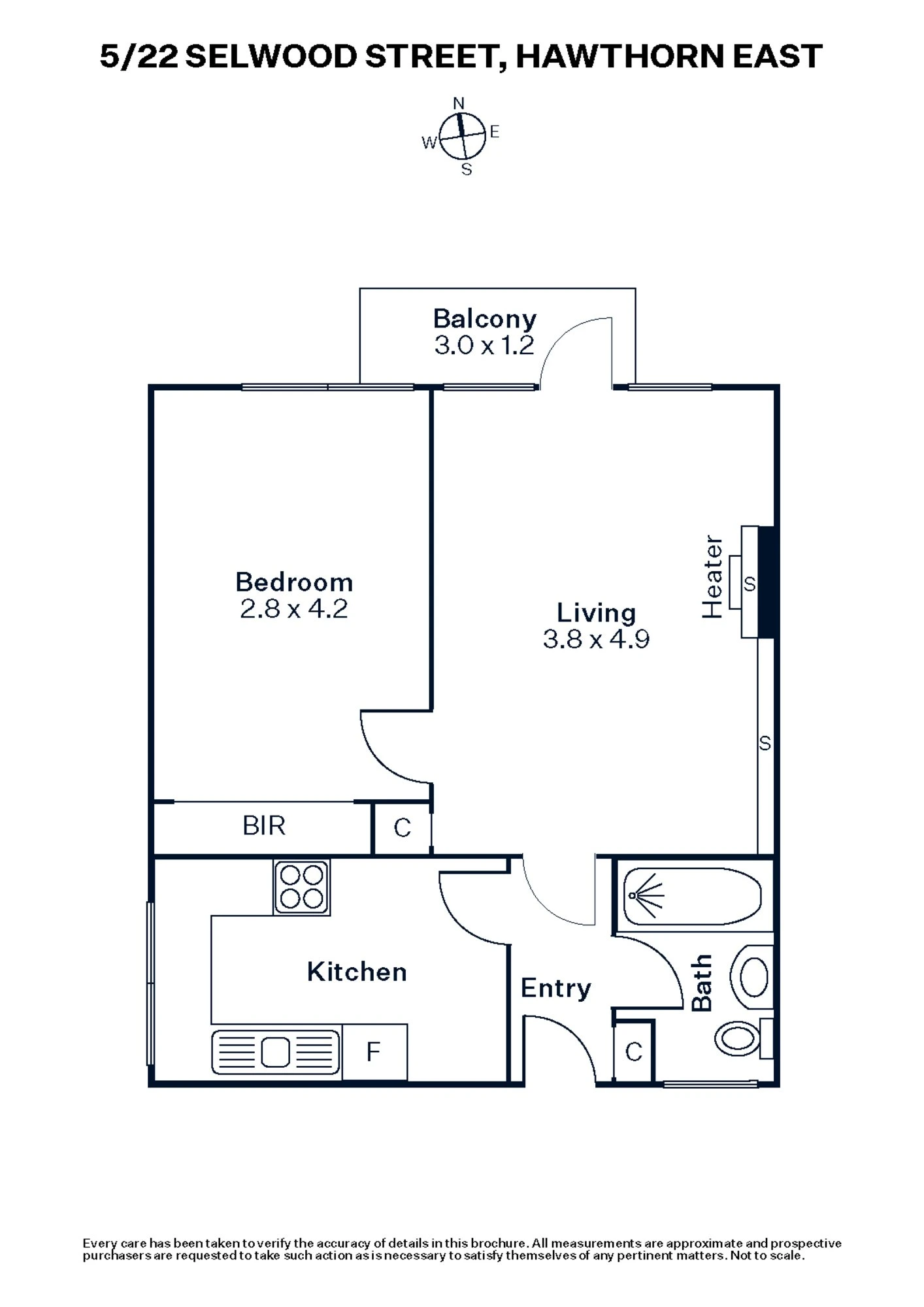 1-8/22 Selwood Street, Hawthorn East, 3123