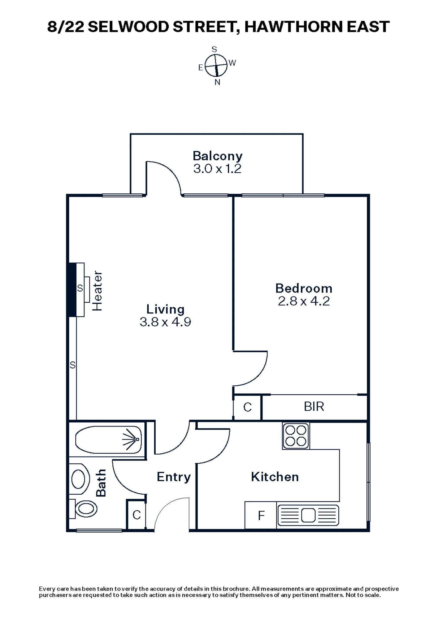 1-8/22 Selwood Street, Hawthorn East, 3123