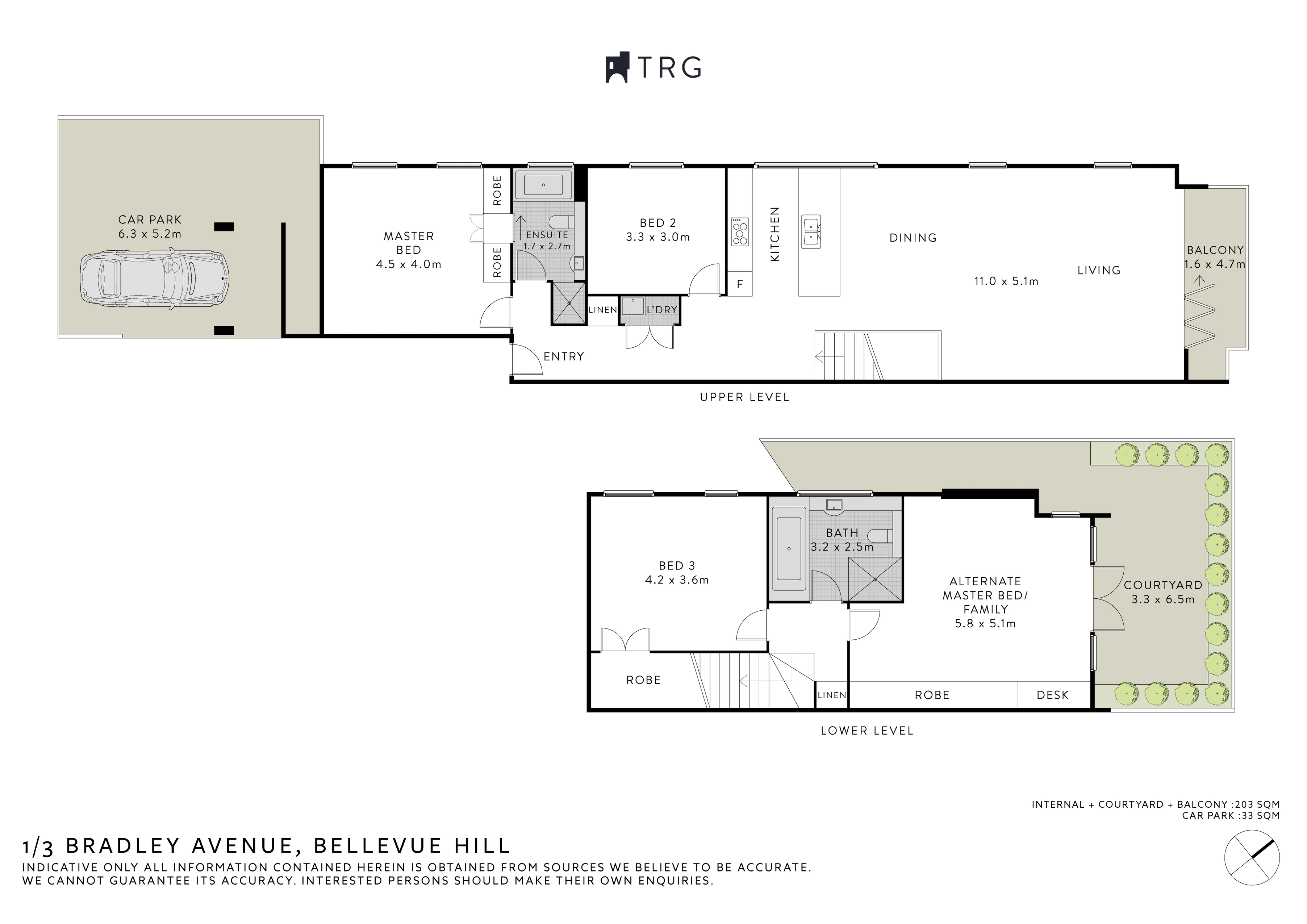 1/3 Bradley Avenue, Bellevue Hill NSW