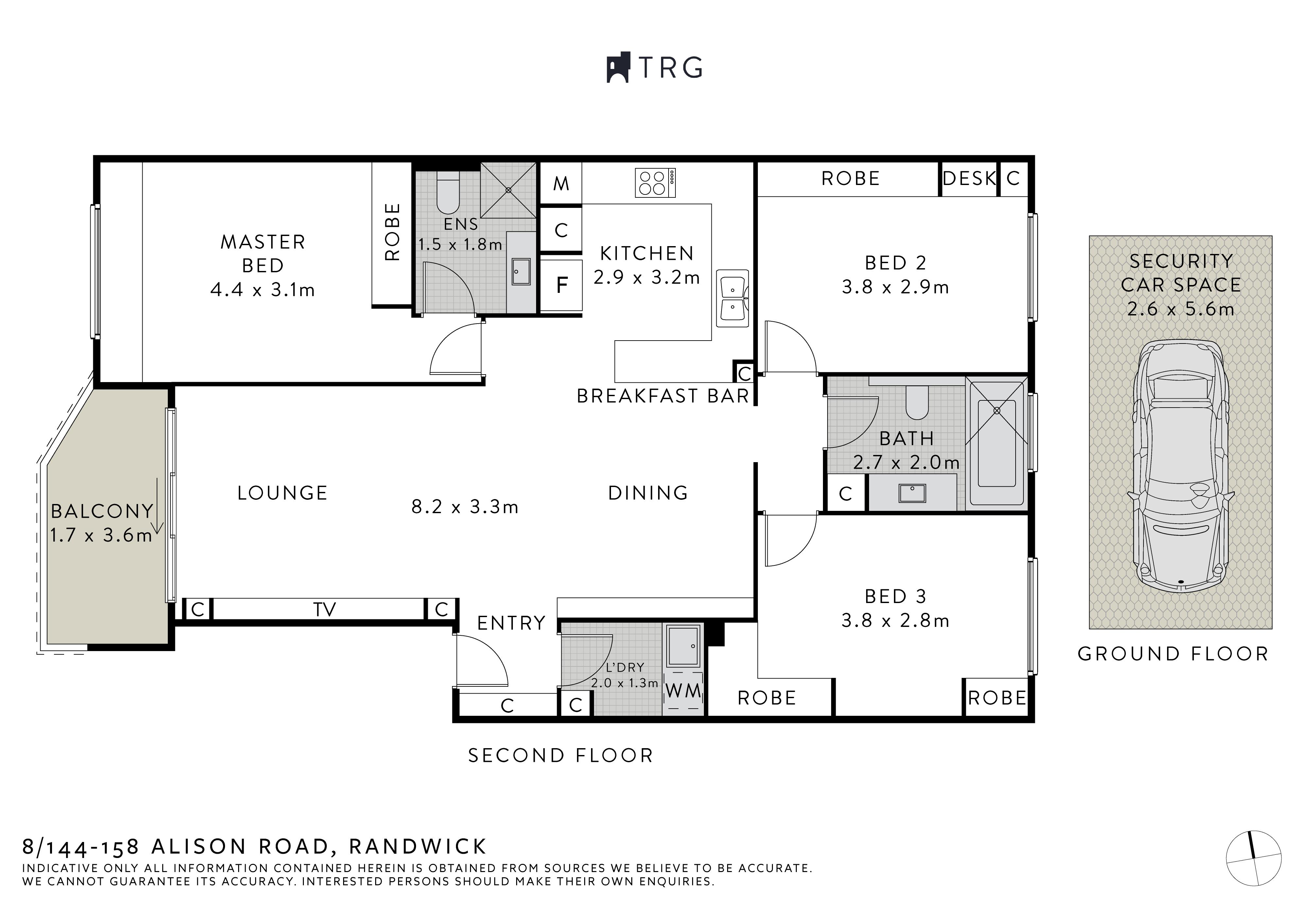 8/144-158 Alison Road (Access Via Church Street), Randwick NSW