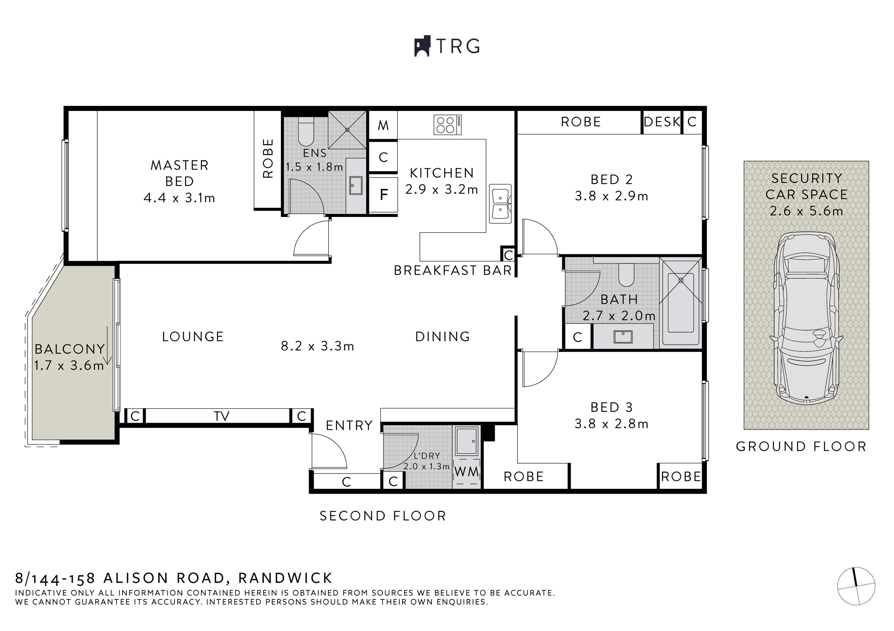 8/144-158 Alison Road (Access Via Church Street), Randwick NSW