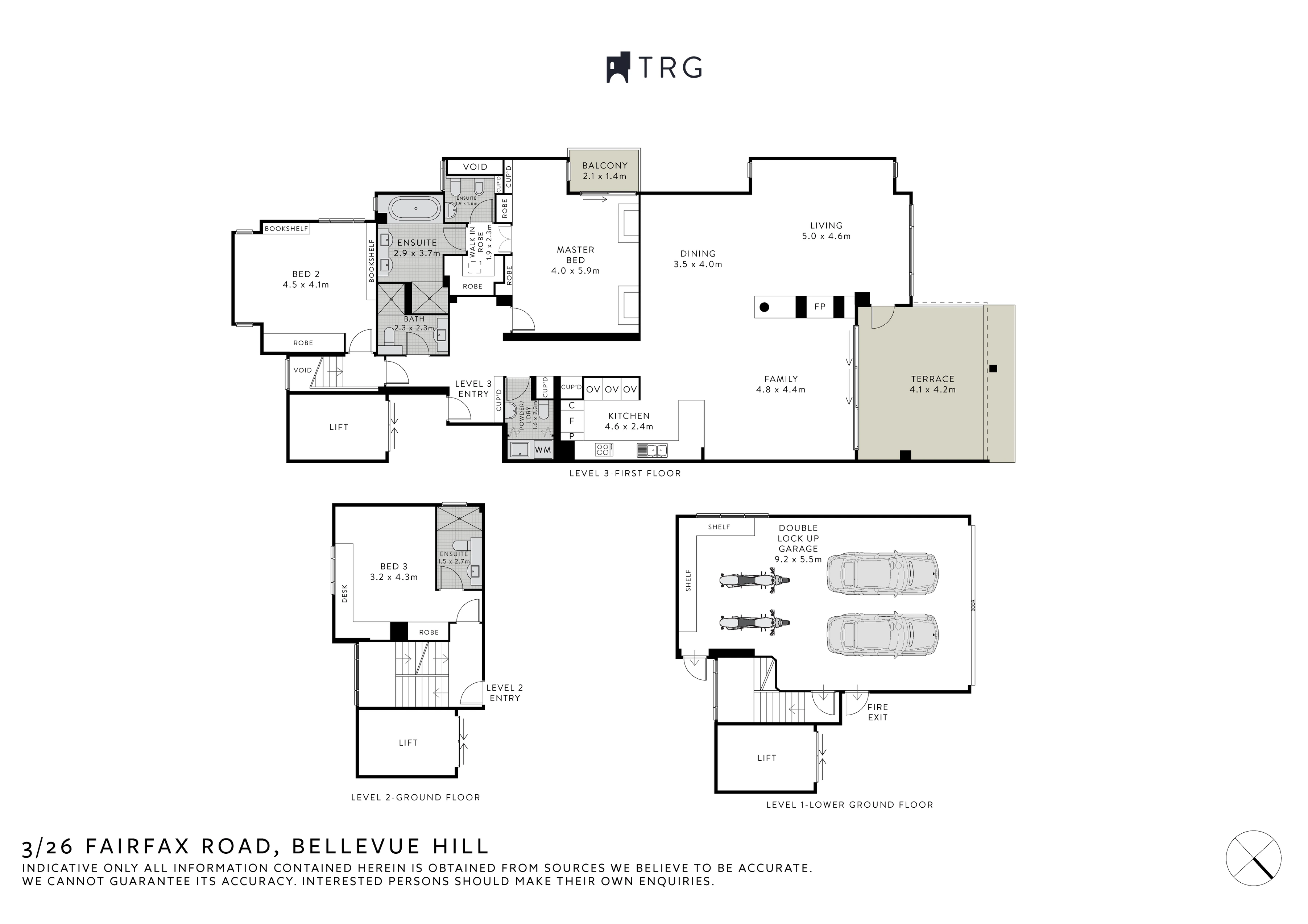 3/26 Fairfax Road, Bellevue Hill NSW