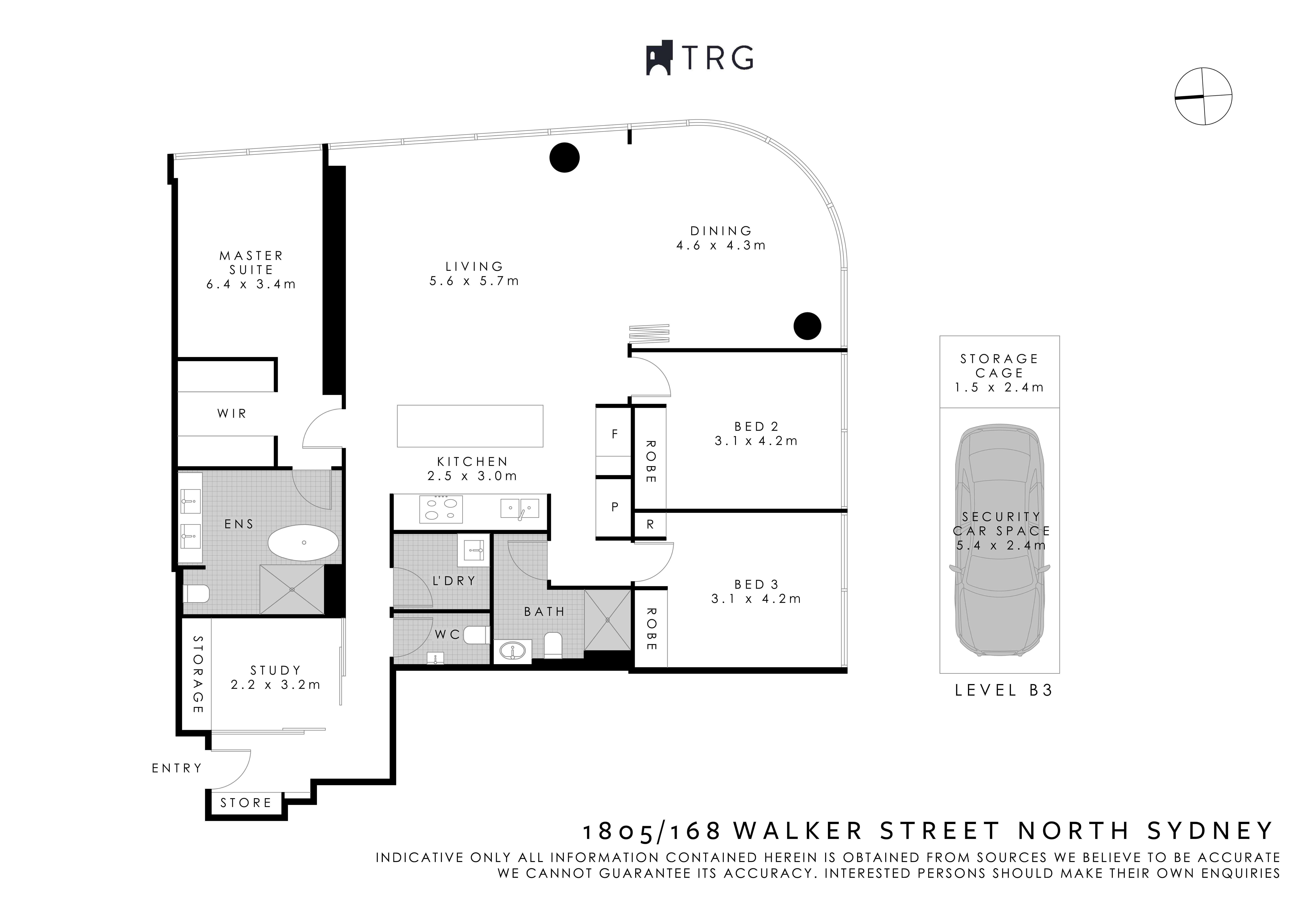 1805/168 Walker Street, North Sydney NSW