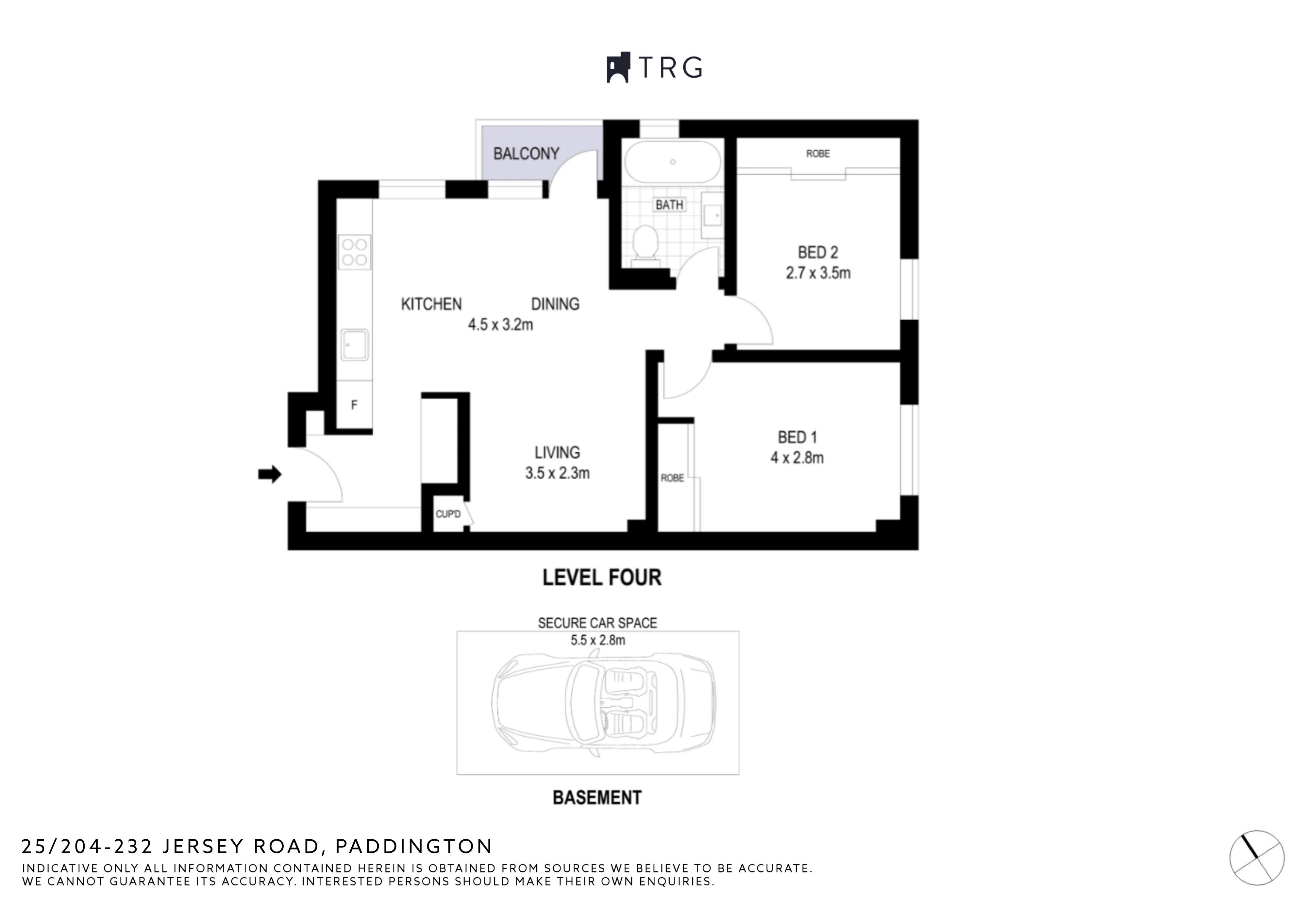 25/204-232 Jersey Road, Paddington NSW