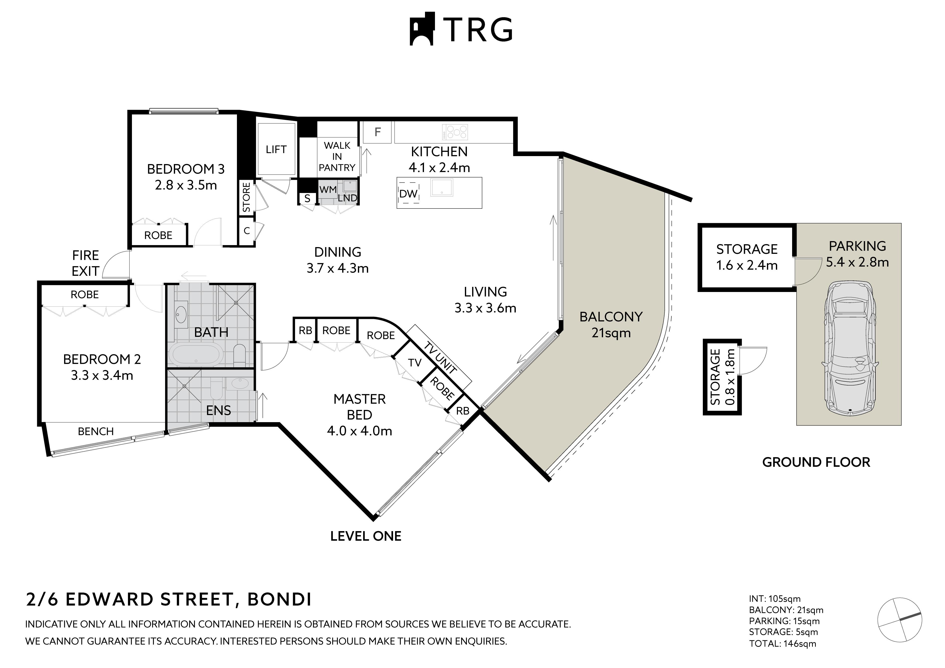 2/6 Edward Street, Bondi NSW