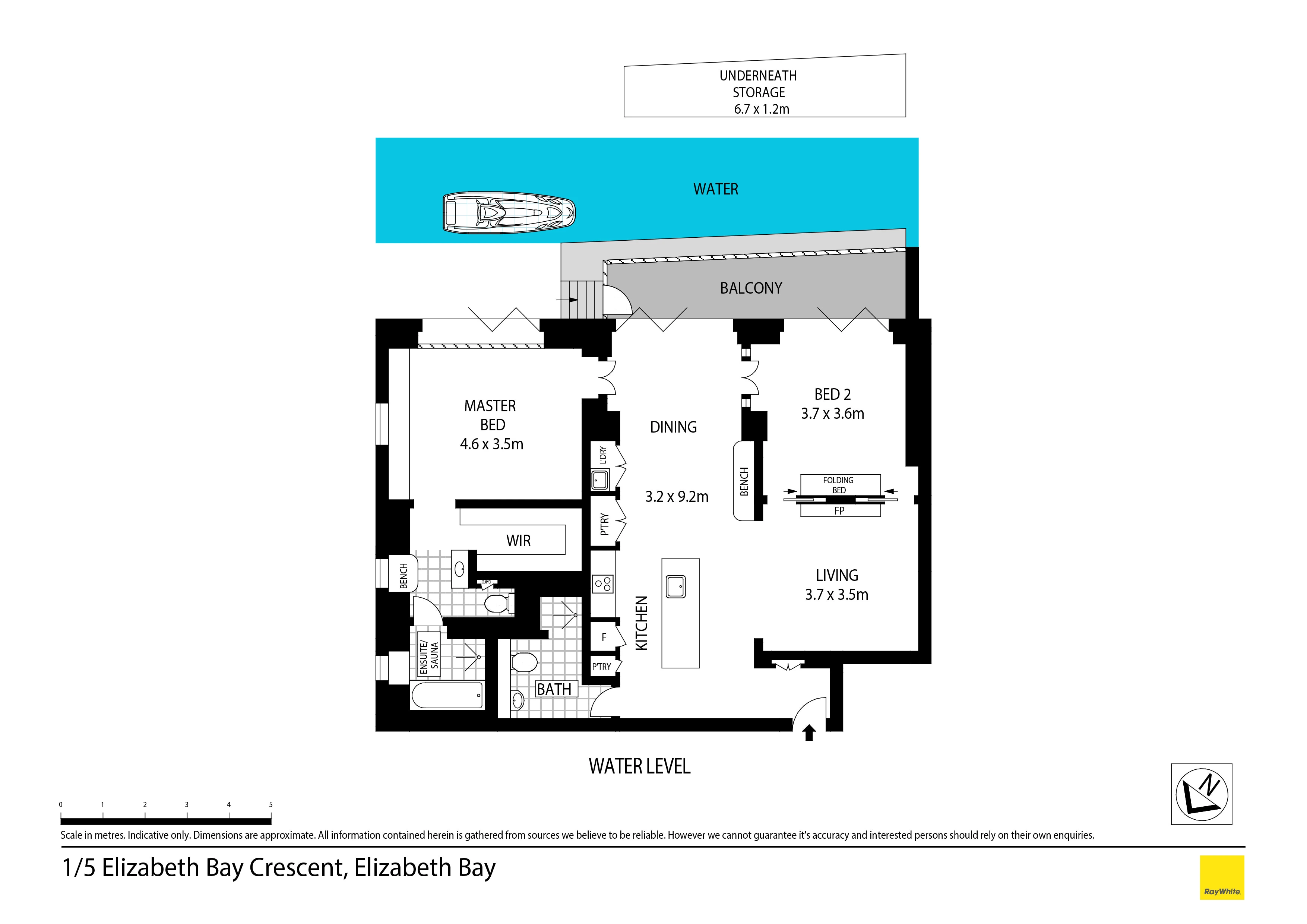 1/5 Elizabeth Bay Crescent, Elizabeth Bay NSW